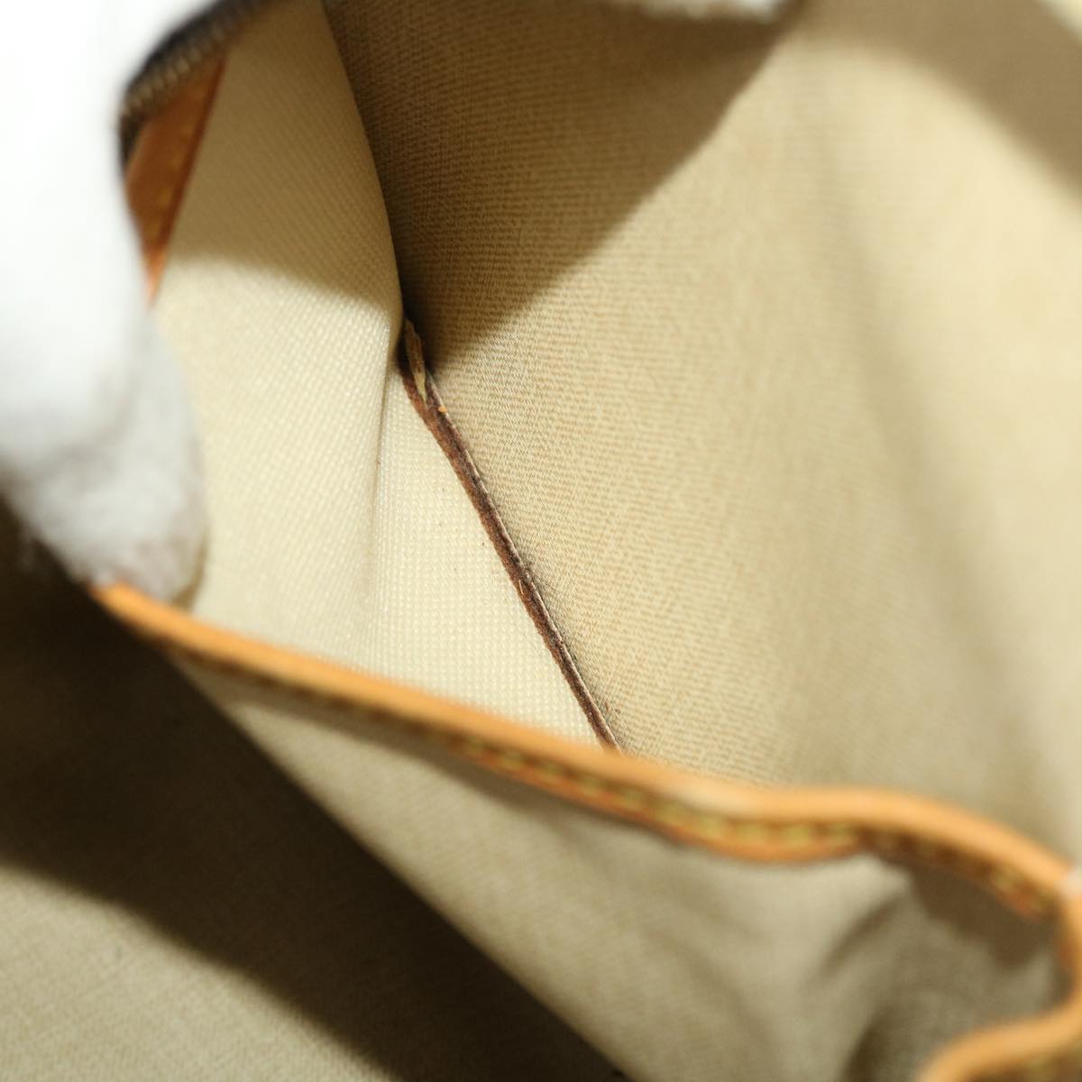 LOUIS VUITTON Monogram Deauville Hand Bag M47270 LV 46200