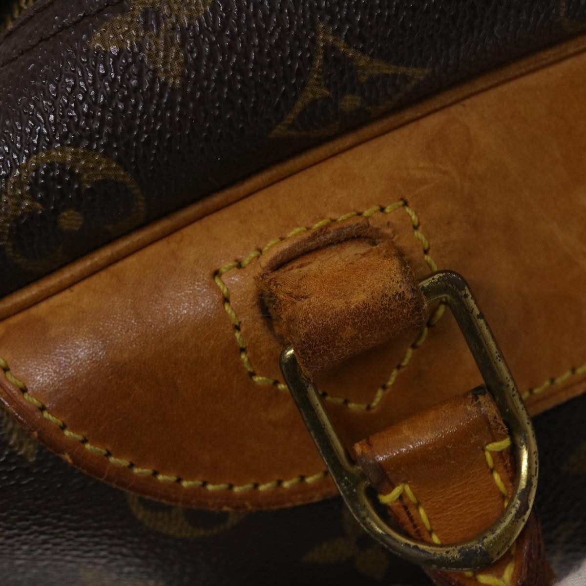 LOUIS VUITTON Monogram Deauville Hand Bag M47270 LV 46200