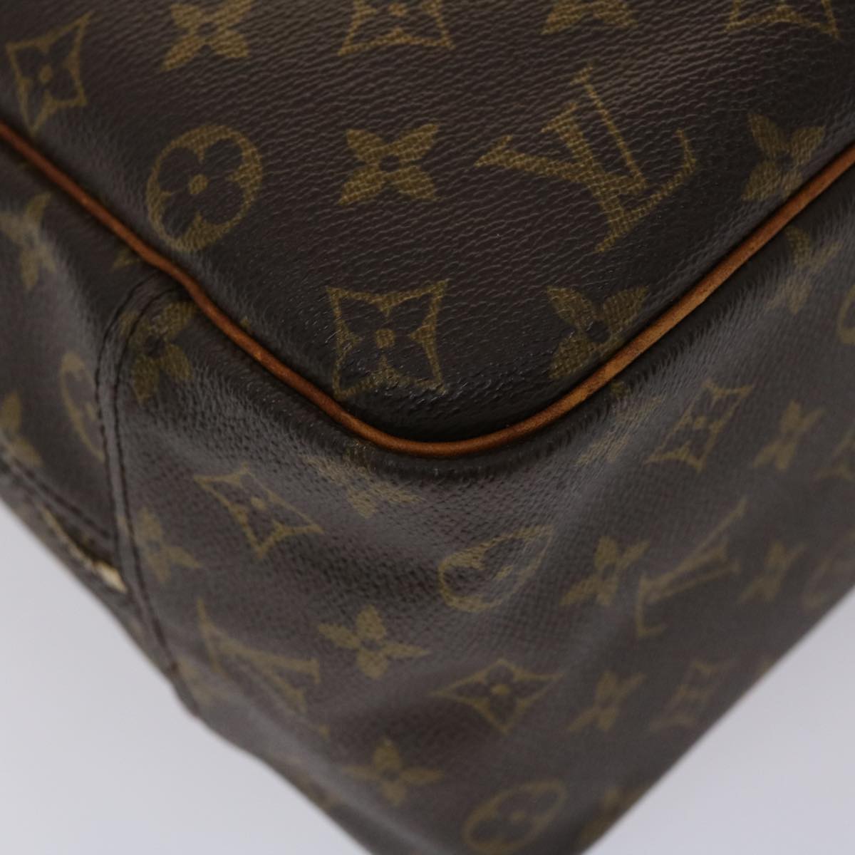 LOUIS VUITTON Monogram Deauville Hand Bag M47270 LV 46201