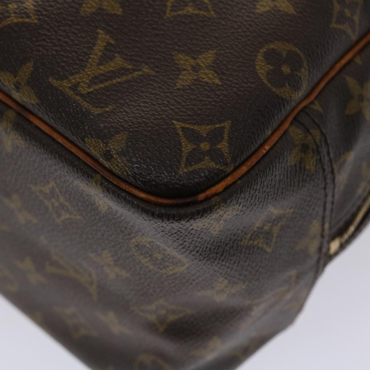 LOUIS VUITTON Monogram Deauville Hand Bag M47270 LV 46201