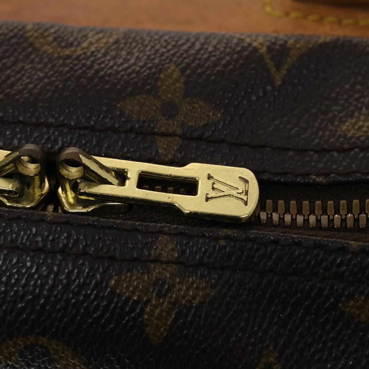 LOUIS VUITTON Monogram Deauville Hand Bag M47270 LV 46201