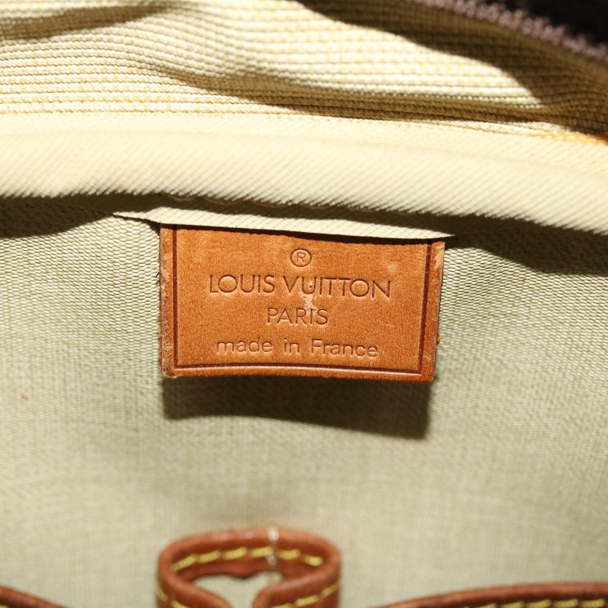 LOUIS VUITTON Monogram Deauville Hand Bag M47270 LV 46201