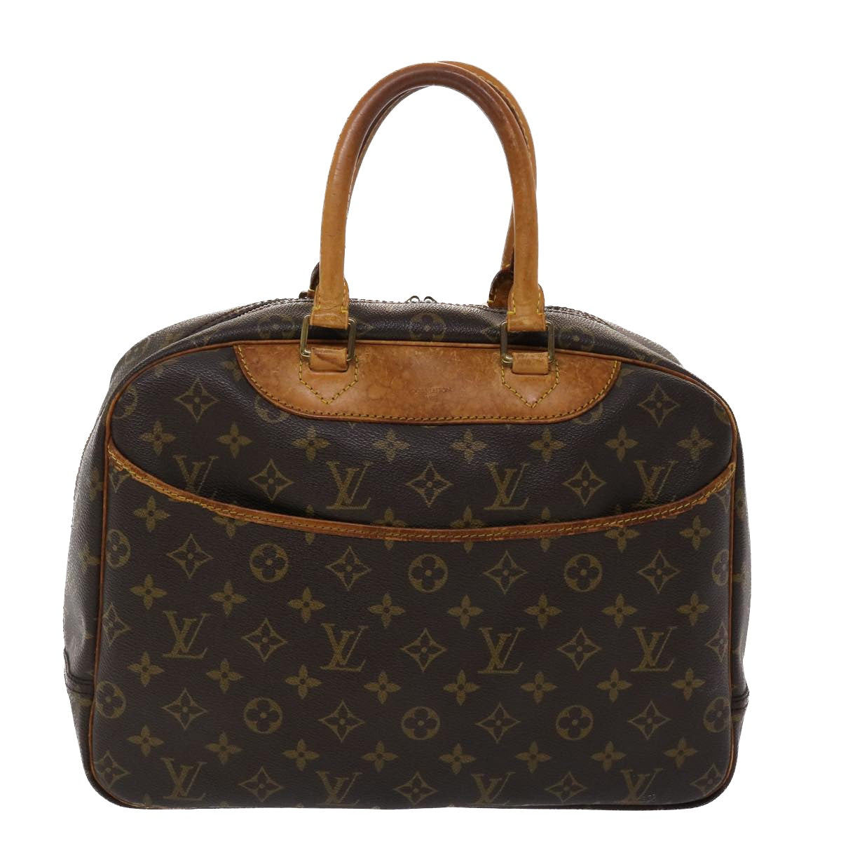 LOUIS VUITTON Monogram Deauville Hand Bag M47270 LV 46201