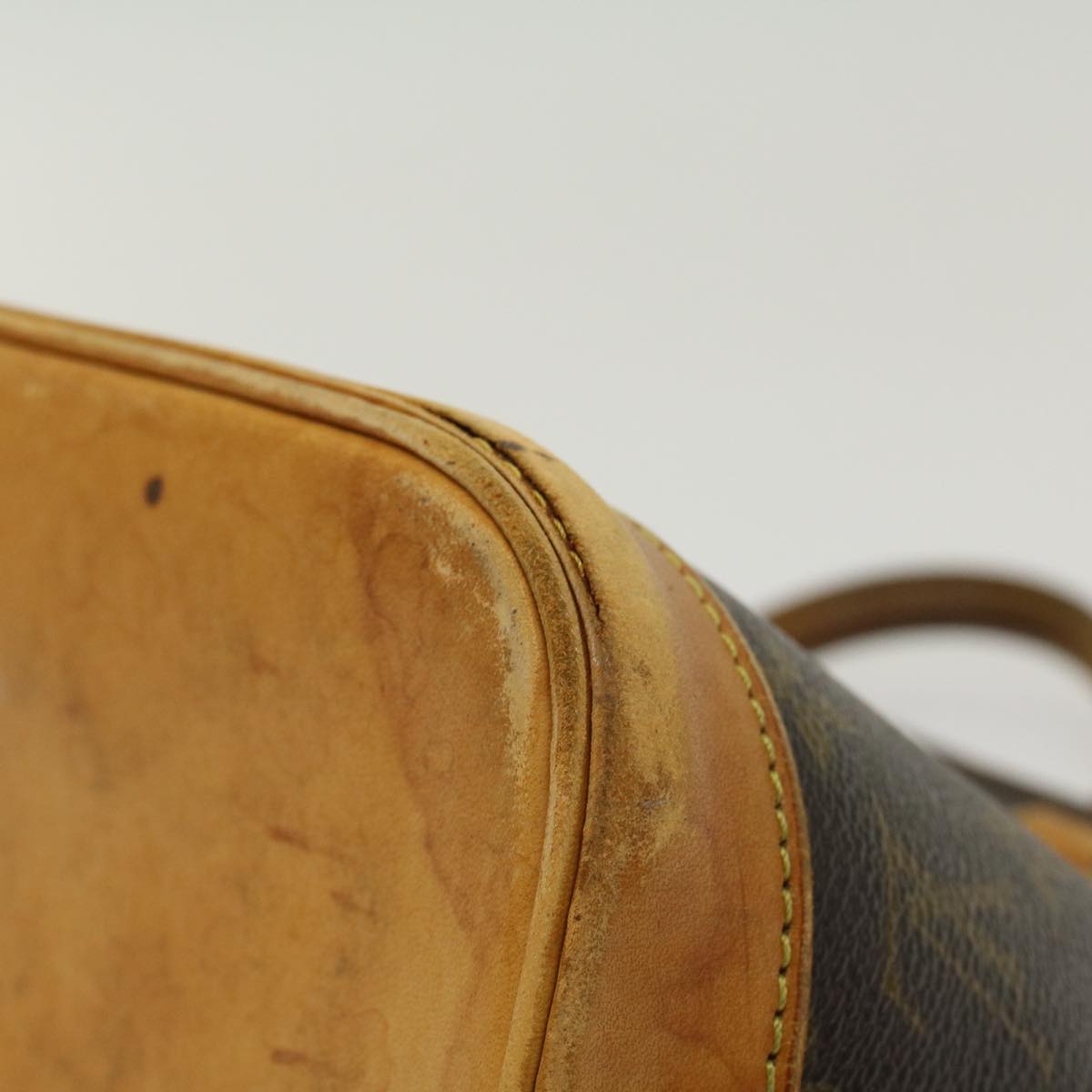 LOUIS VUITTON Monogram Alma Hand Bag M51130 LV 46203