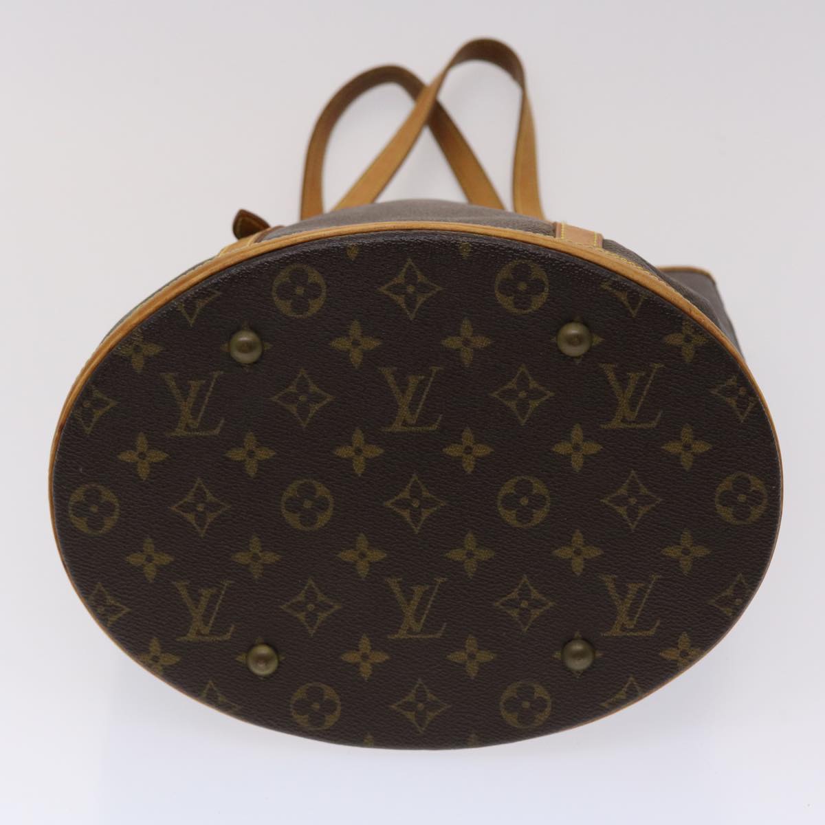 LOUIS VUITTON Monogram Bucket GM Shoulder Bag M42236 LV 46207