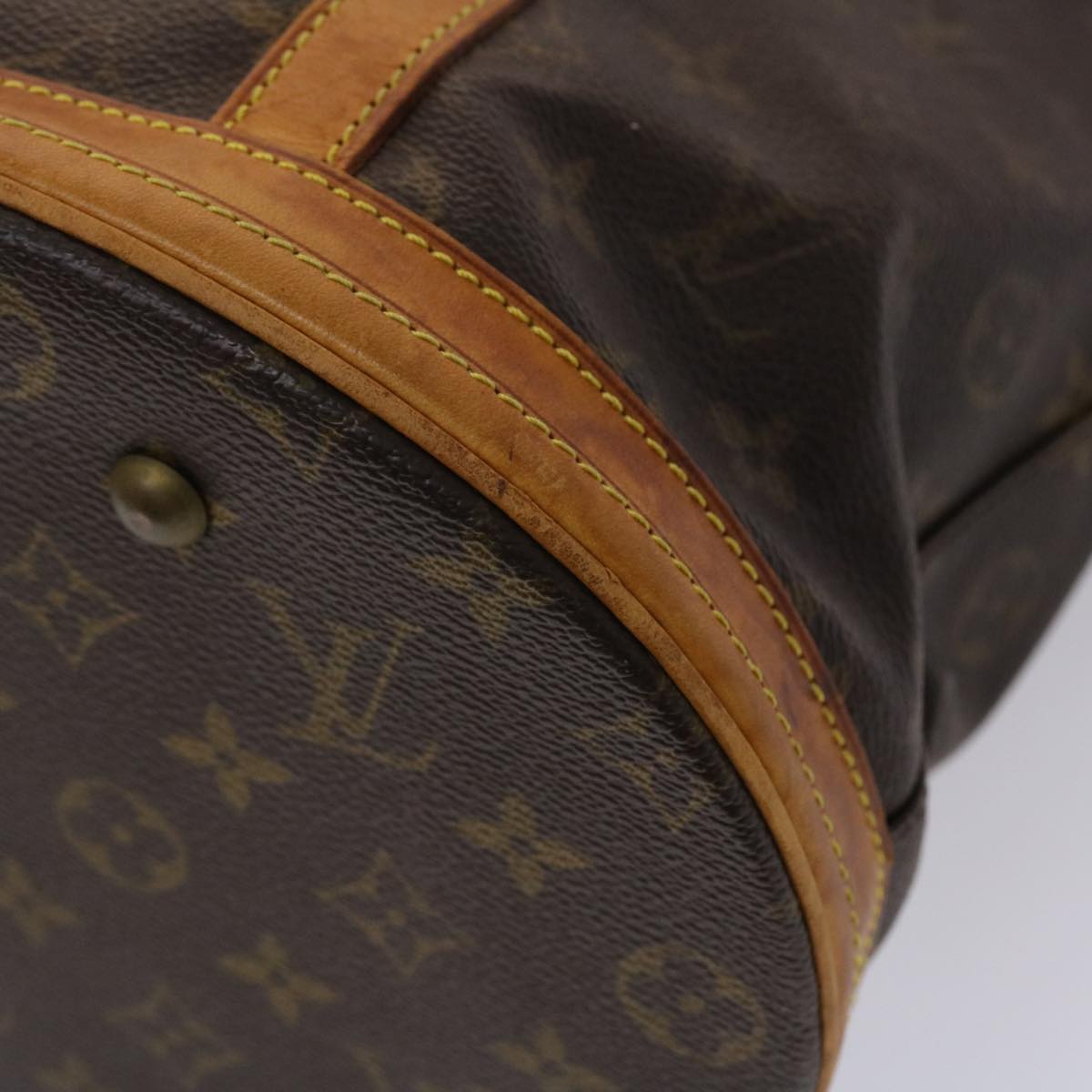 LOUIS VUITTON Monogram Bucket GM Shoulder Bag M42236 LV 46207