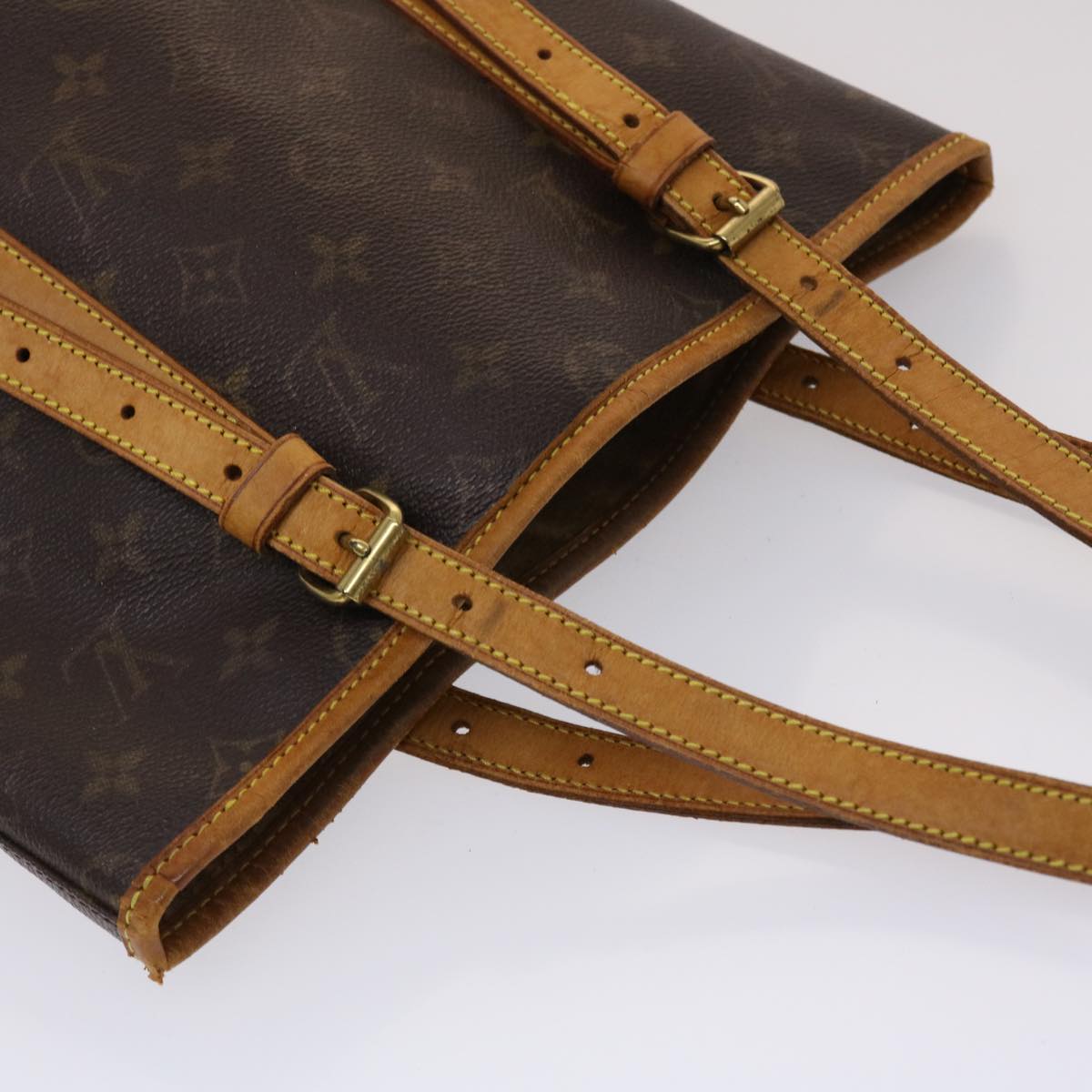 LOUIS VUITTON Monogram Bucket GM Shoulder Bag M42236 LV 46207