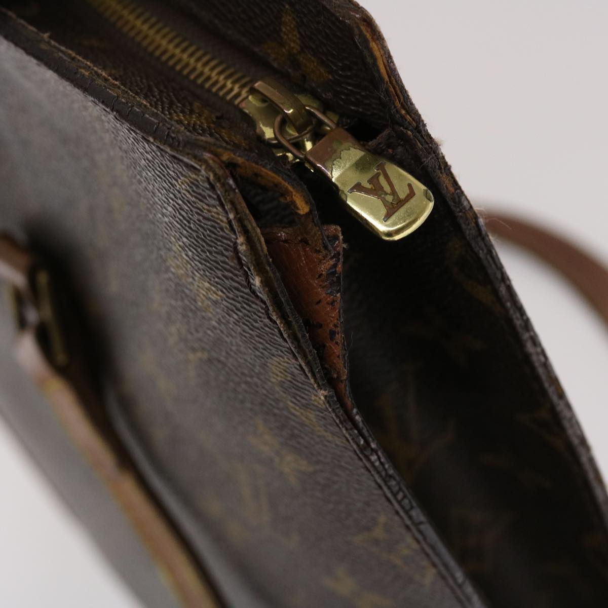 LOUIS VUITTON Monogram Babylone Tote Bag M51102 LV 46210