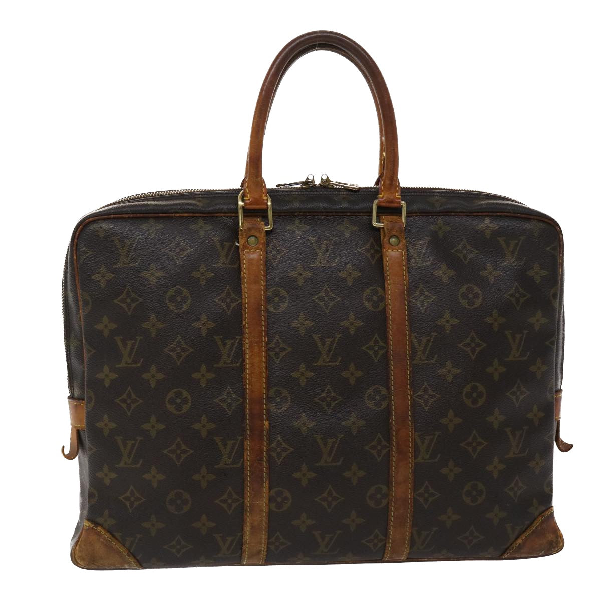 LOUIS VUITTON Monogram Porte Documents Voyage Business Bag M53361 LV 46211