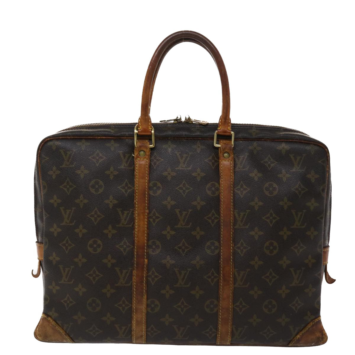 LOUIS VUITTON Monogram Porte Documents Voyage Business Bag M53361 LV 46211