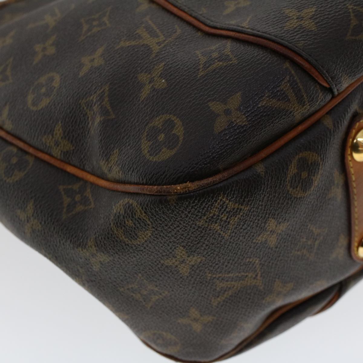 LOUIS VUITTON Monogram Galliera PM Shoulder Bag M56382 LV 46212