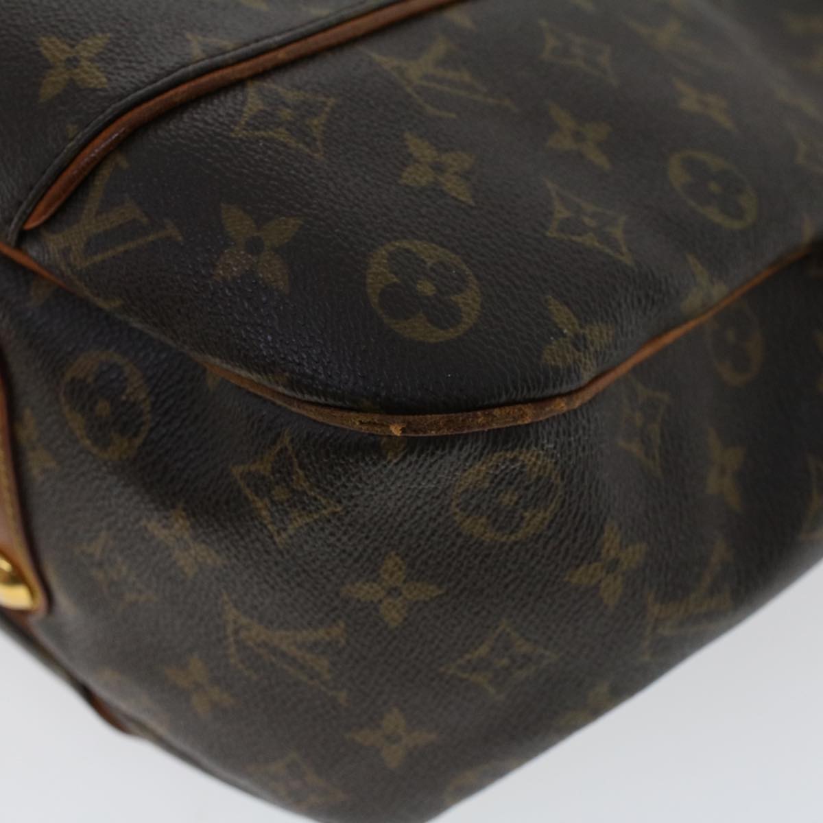 LOUIS VUITTON Monogram Galliera PM Shoulder Bag M56382 LV 46212