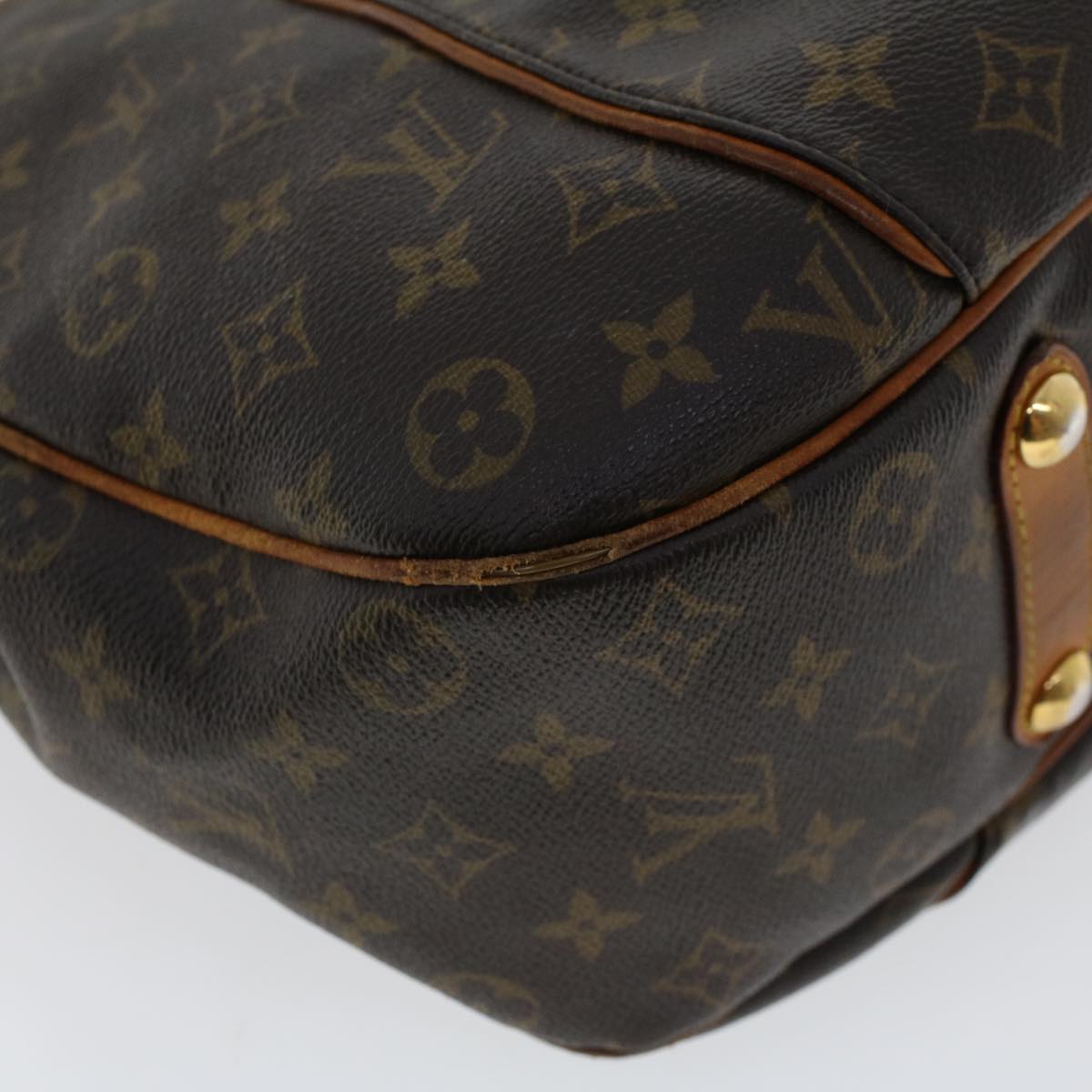 LOUIS VUITTON Monogram Galliera PM Shoulder Bag M56382 LV 46212
