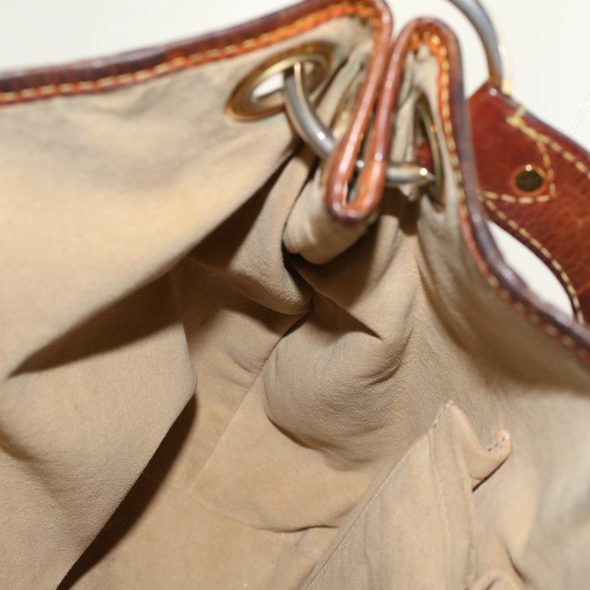 LOUIS VUITTON Monogram Galliera PM Shoulder Bag M56382 LV 46212