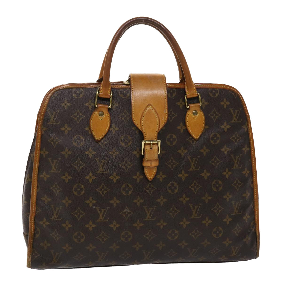 LOUIS VUITTON Monogram Rivoli Hand Bag M53380 LV 46214