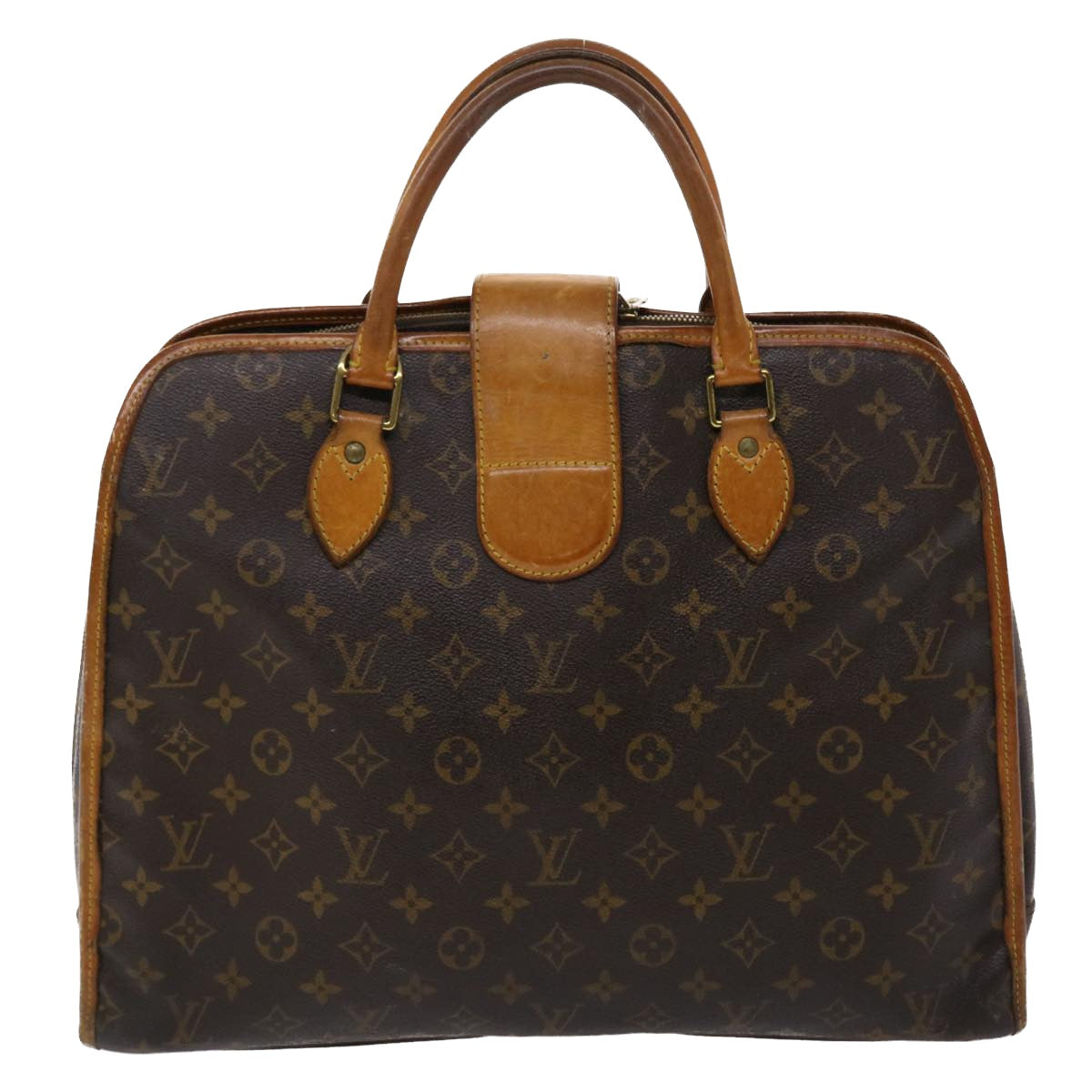LOUIS VUITTON Monogram Rivoli Hand Bag M53380 LV 46214