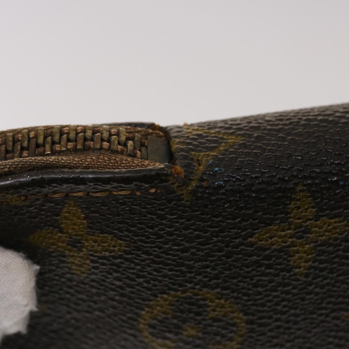 LOUIS VUITTON Monogram Poche Document Briefcase M53400 LV 46215