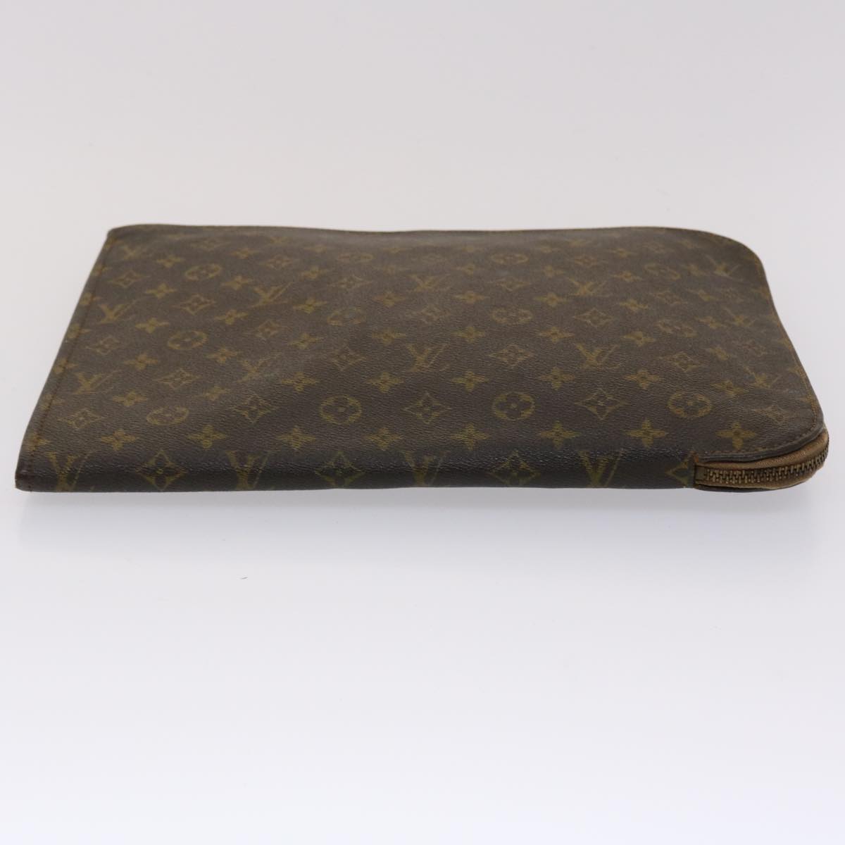 LOUIS VUITTON Monogram Poche Document Briefcase M53400 LV 46215