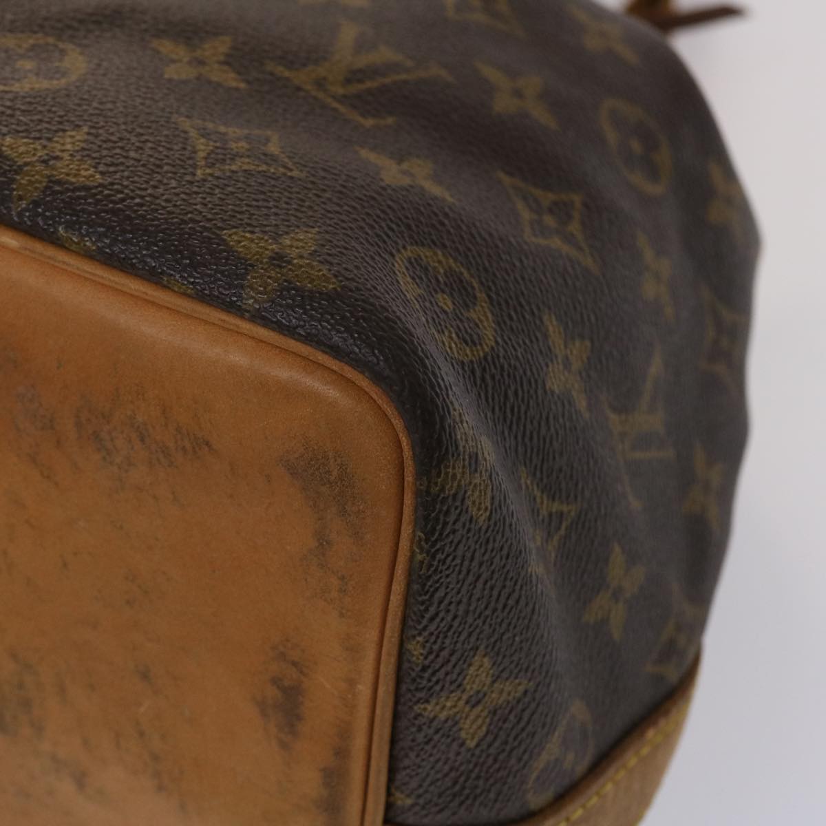 LOUIS VUITTON Monogram Petit Noe Shoulder Bag M42226 LV 46217