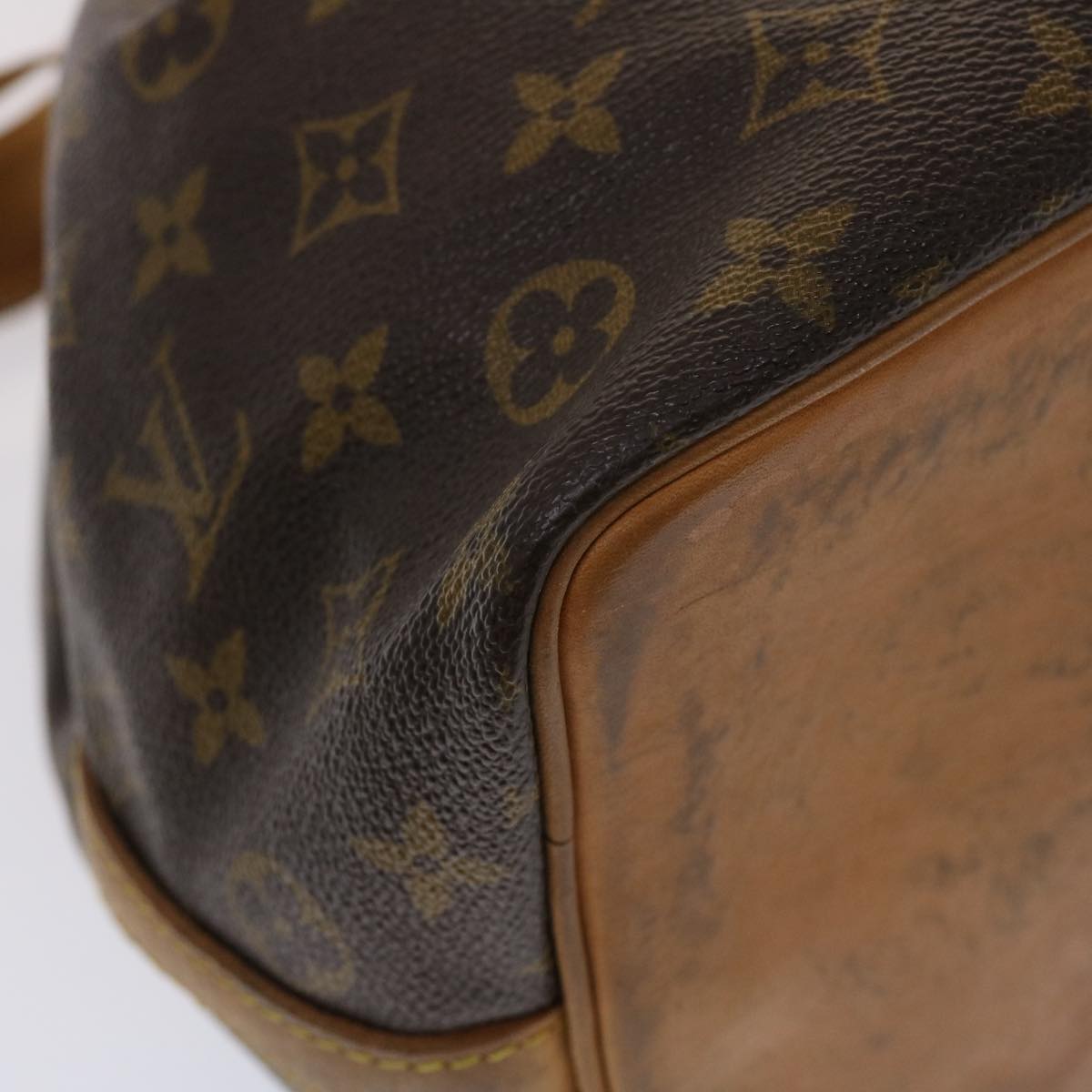 LOUIS VUITTON Monogram Petit Noe Shoulder Bag M42226 LV 46217