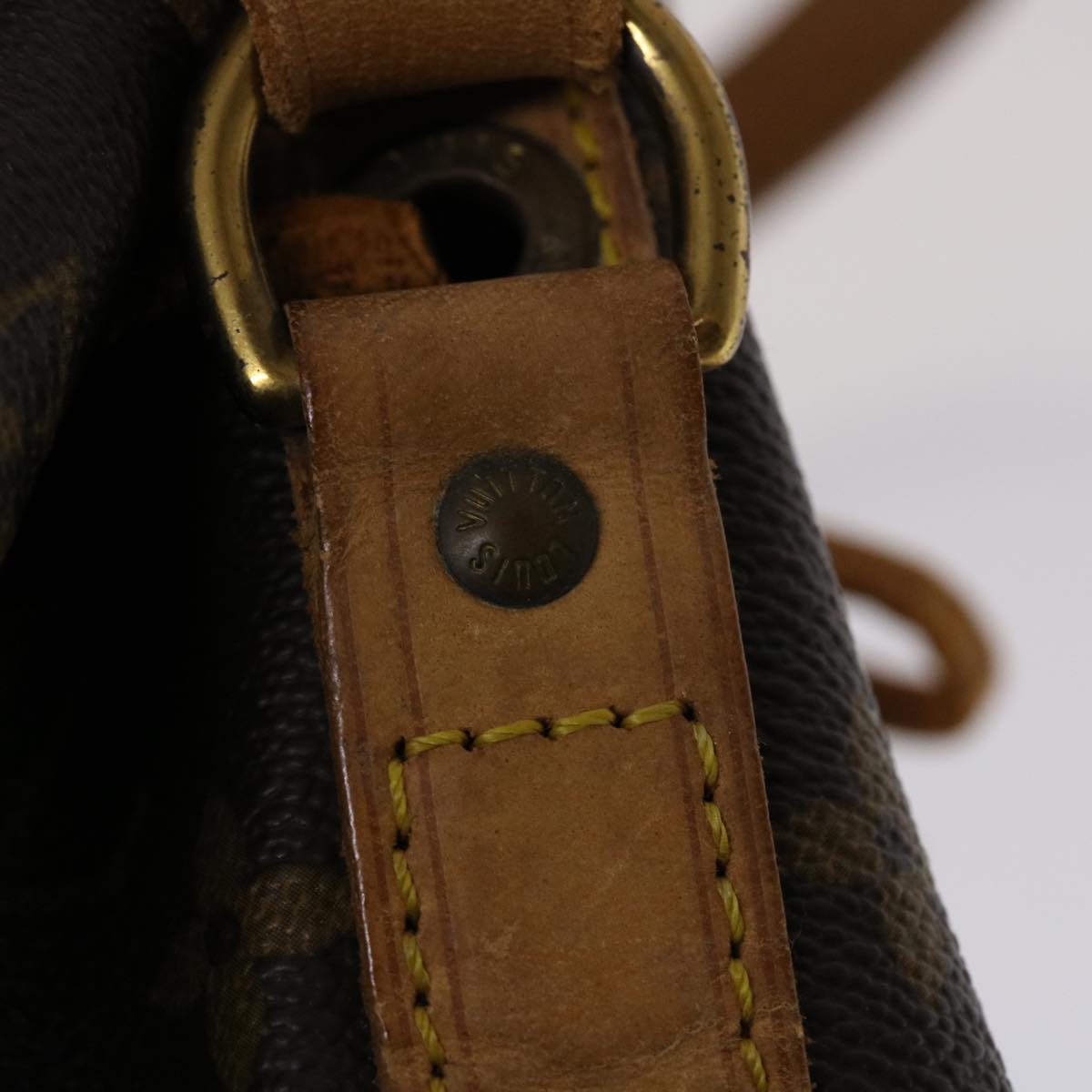 LOUIS VUITTON Monogram Petit Noe Shoulder Bag M42226 LV 46217