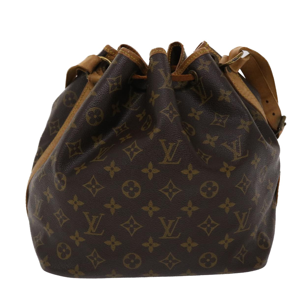LOUIS VUITTON Monogram Petit Noe Shoulder Bag M42226 LV 46217