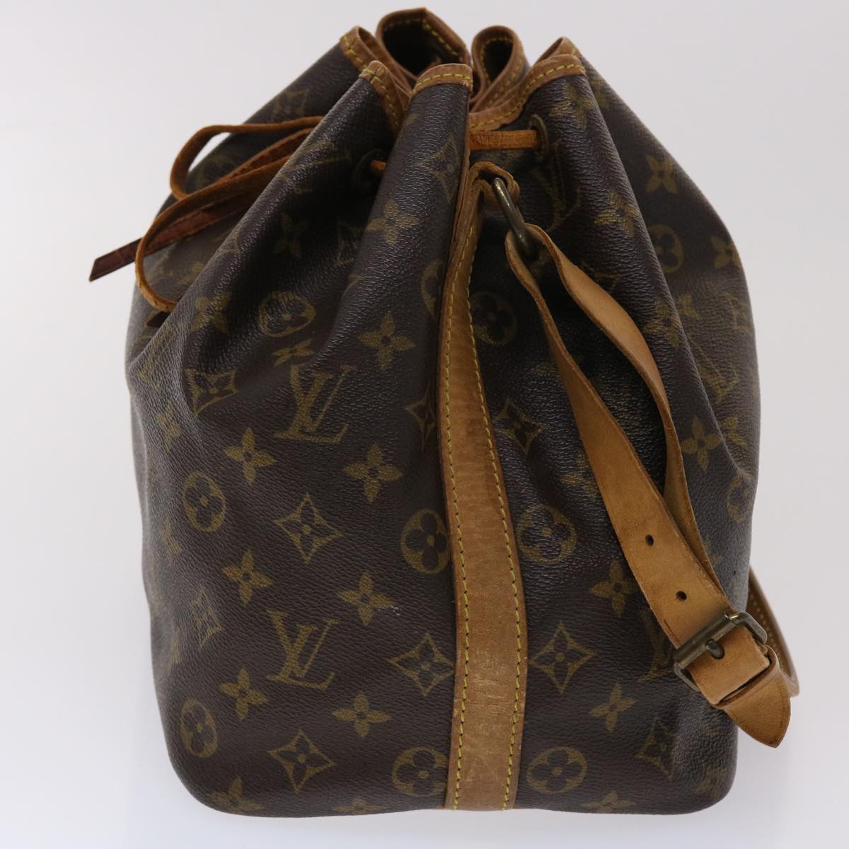 LOUIS VUITTON Monogram Petit Noe Shoulder Bag M42226 LV 46217