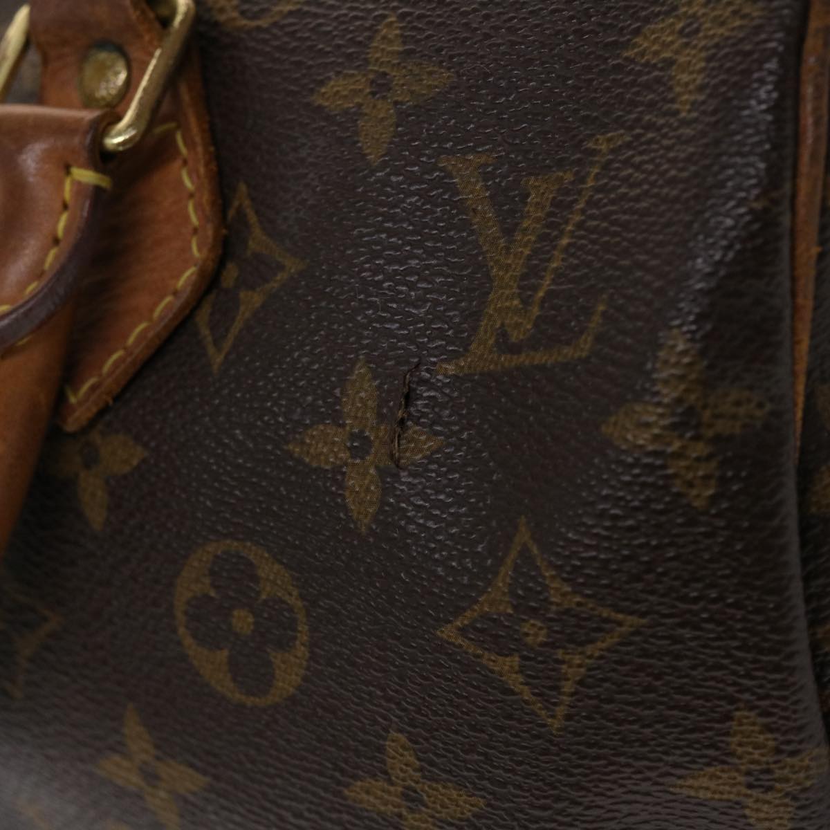 LOUIS VUITTON Monogram Speedy Bandouliere 30 Hand Bag 2way M41112 LV 46219