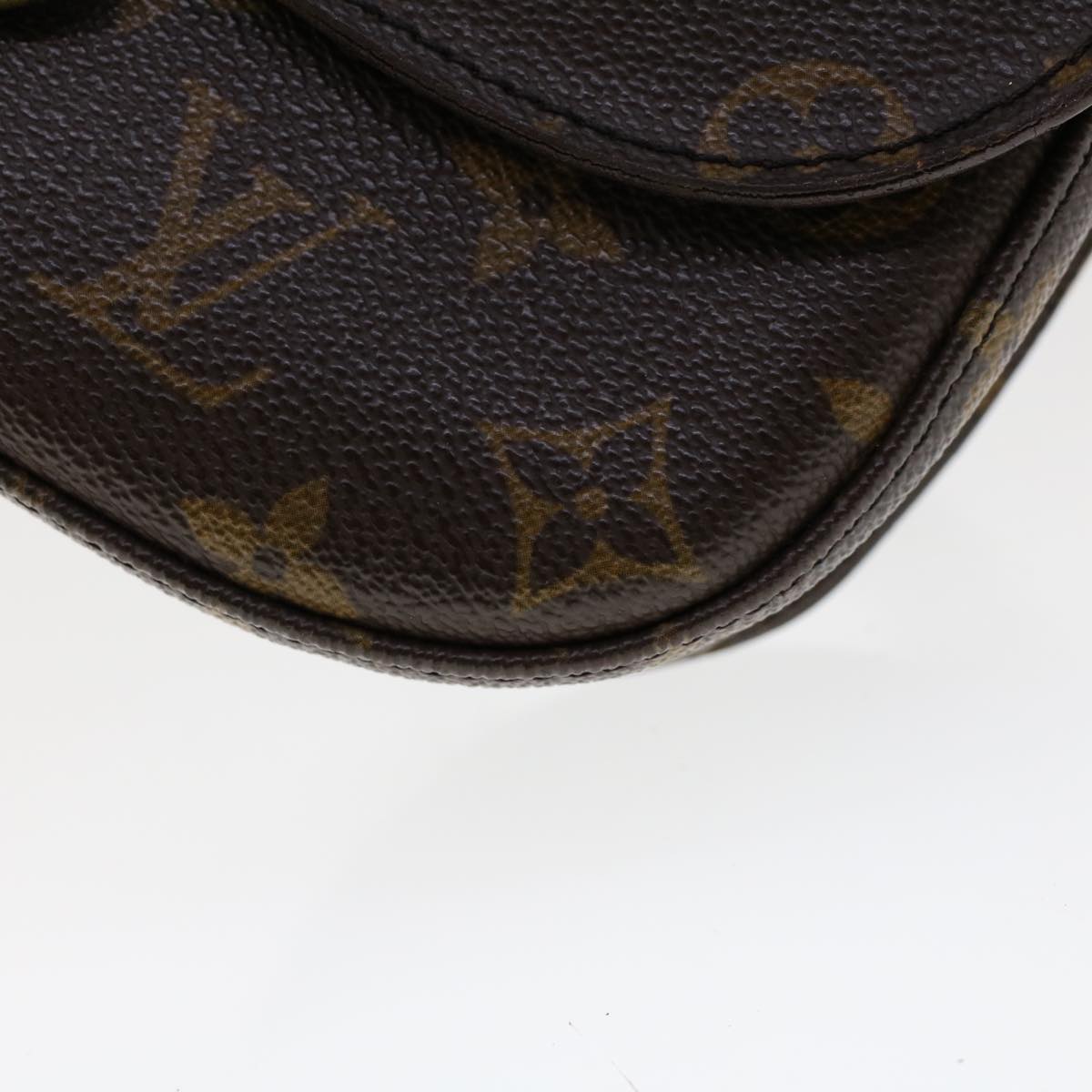 LOUIS VUITTON Monogram Saint Cloud MM Shoulder Bag M51243 LV 46220