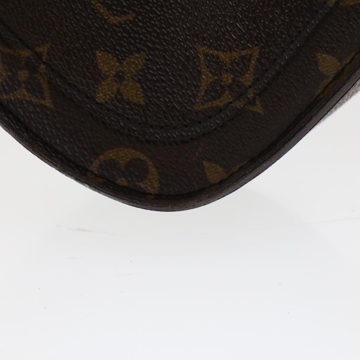 LOUIS VUITTON Monogram Saint Cloud MM Shoulder Bag M51243 LV 46220