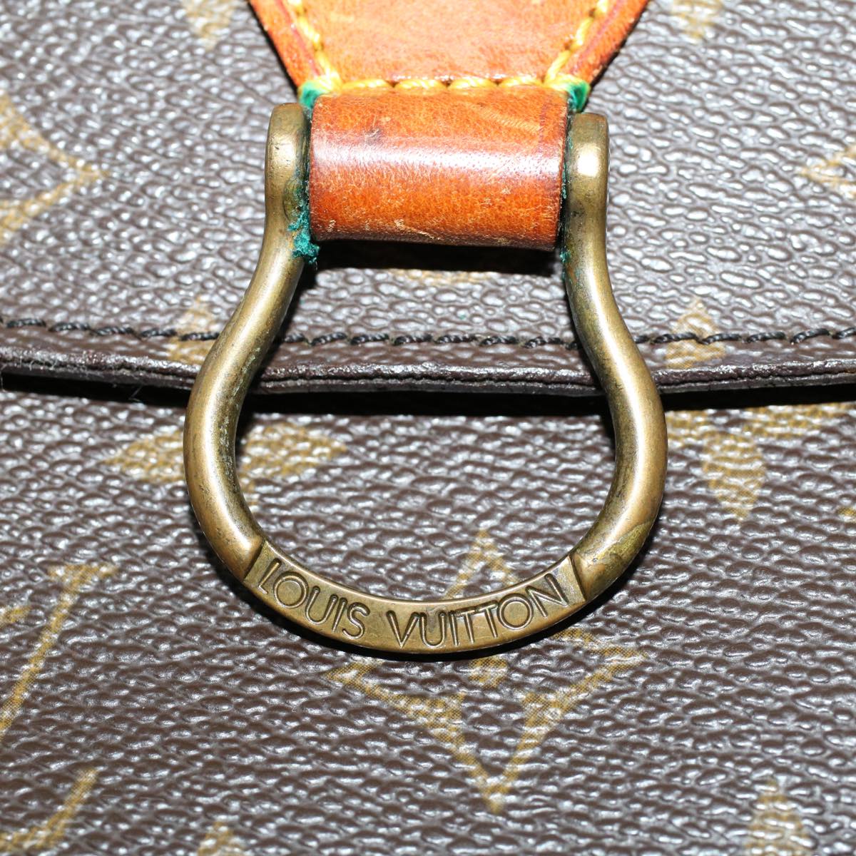 LOUIS VUITTON Monogram Saint Cloud MM Shoulder Bag M51243 LV 46220