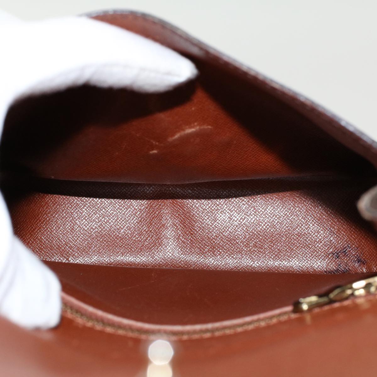 LOUIS VUITTON Monogram Saint Cloud MM Shoulder Bag M51243 LV 46220