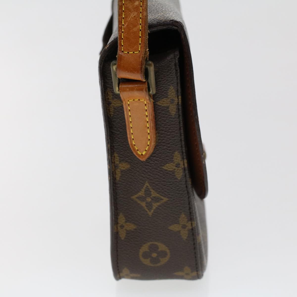LOUIS VUITTON Monogram Saint Cloud MM Shoulder Bag M51243 LV 46220