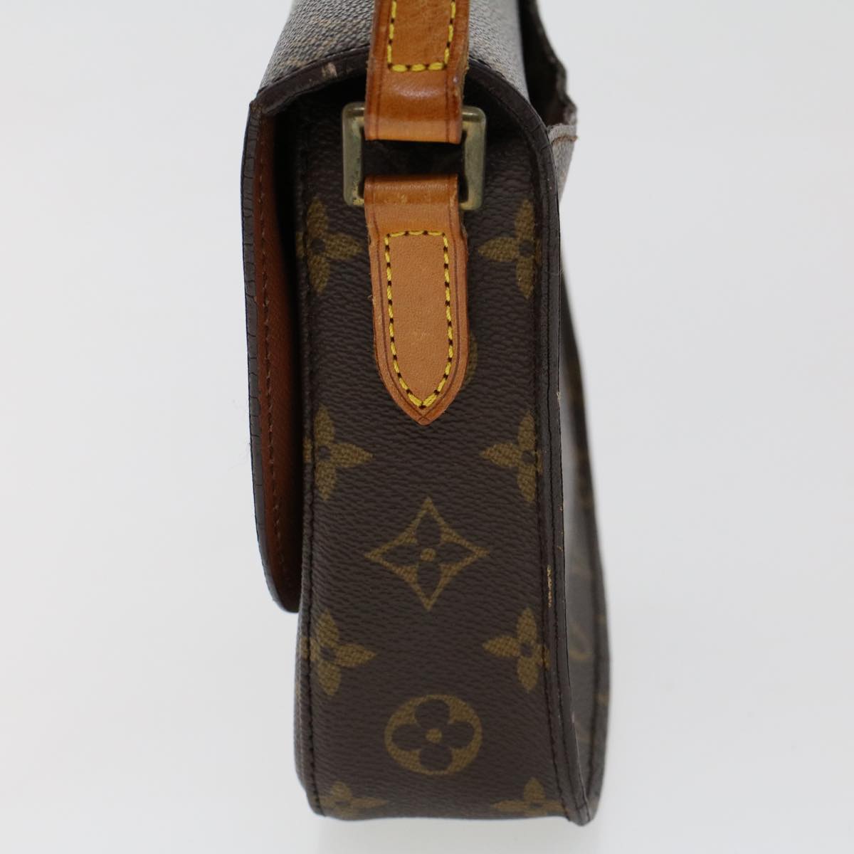 LOUIS VUITTON Monogram Saint Cloud MM Shoulder Bag M51243 LV 46220