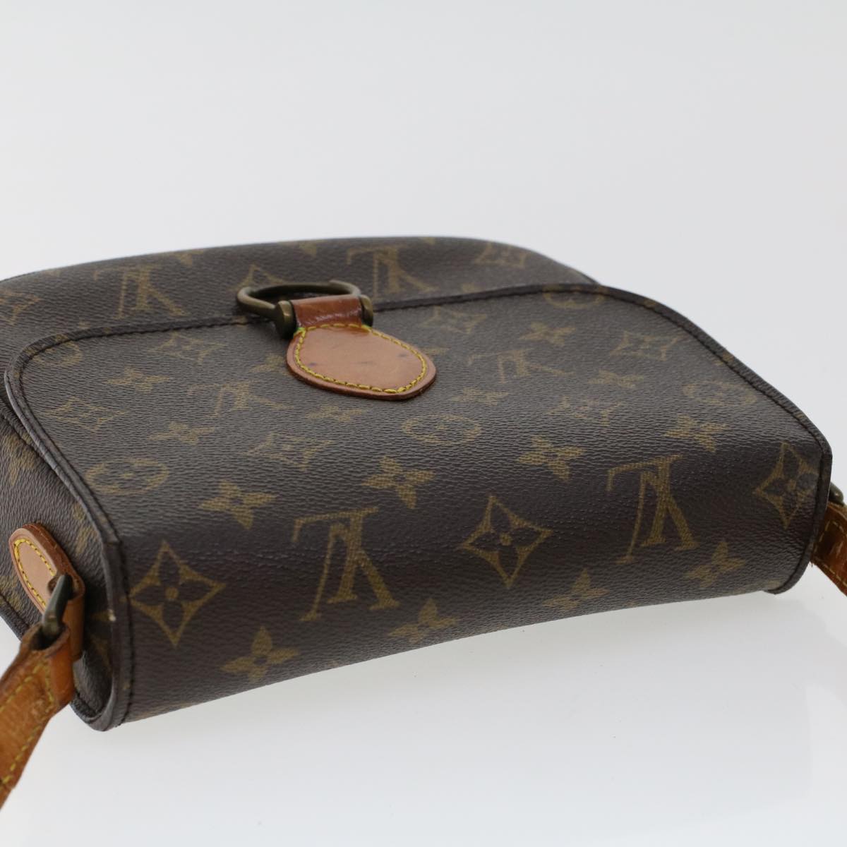 LOUIS VUITTON Monogram Saint Cloud MM Shoulder Bag M51243 LV 46220