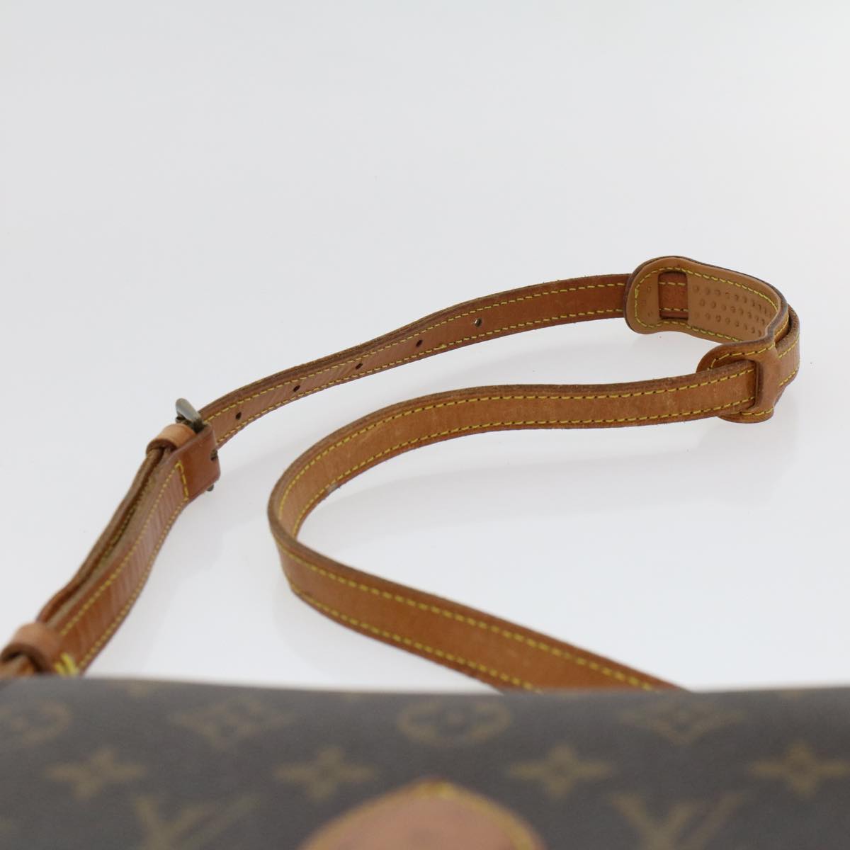 LOUIS VUITTON Monogram Saint Cloud MM Shoulder Bag M51243 LV 46220