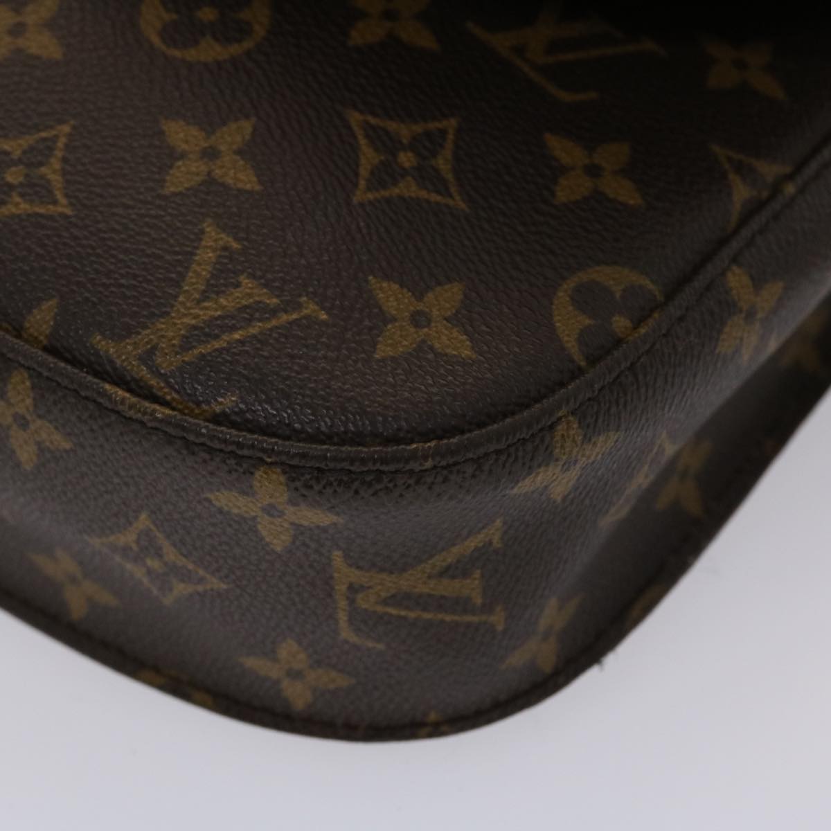 LOUIS VUITTON Monogram Saint Cloud GM Shoulder Bag M51242 LV 46221