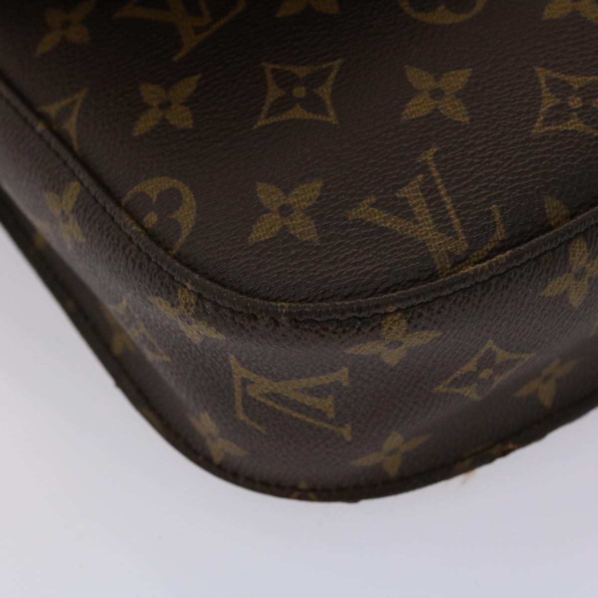 LOUIS VUITTON Monogram Saint Cloud GM Shoulder Bag M51242 LV 46221