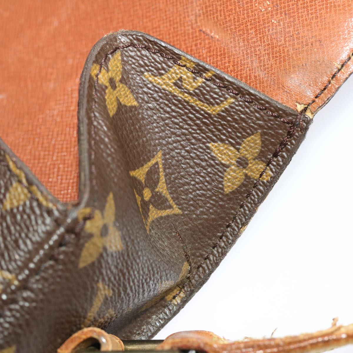 LOUIS VUITTON Monogram Saint Cloud GM Shoulder Bag M51242 LV 46221