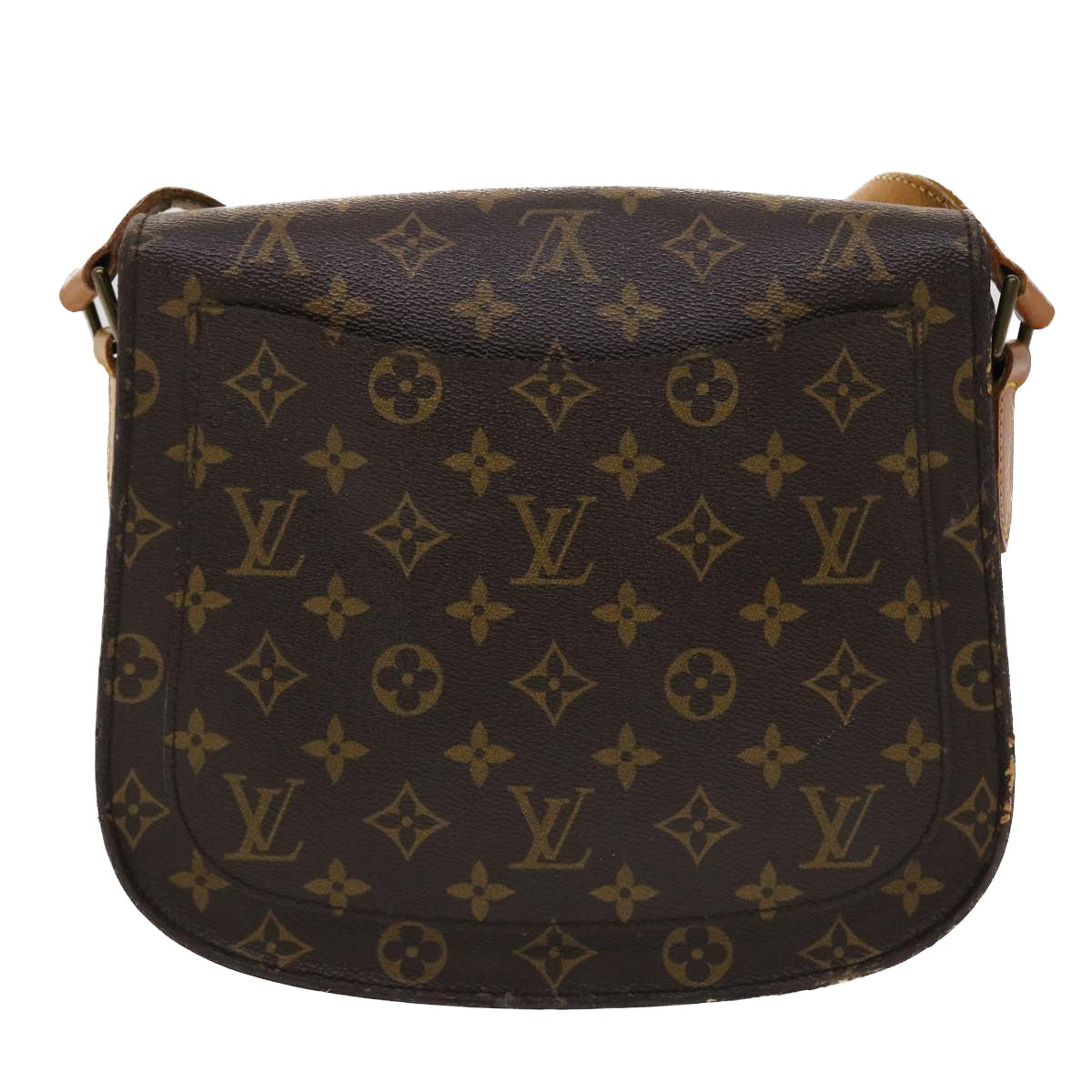 LOUIS VUITTON Monogram Saint Cloud GM Shoulder Bag M51242 LV 46221