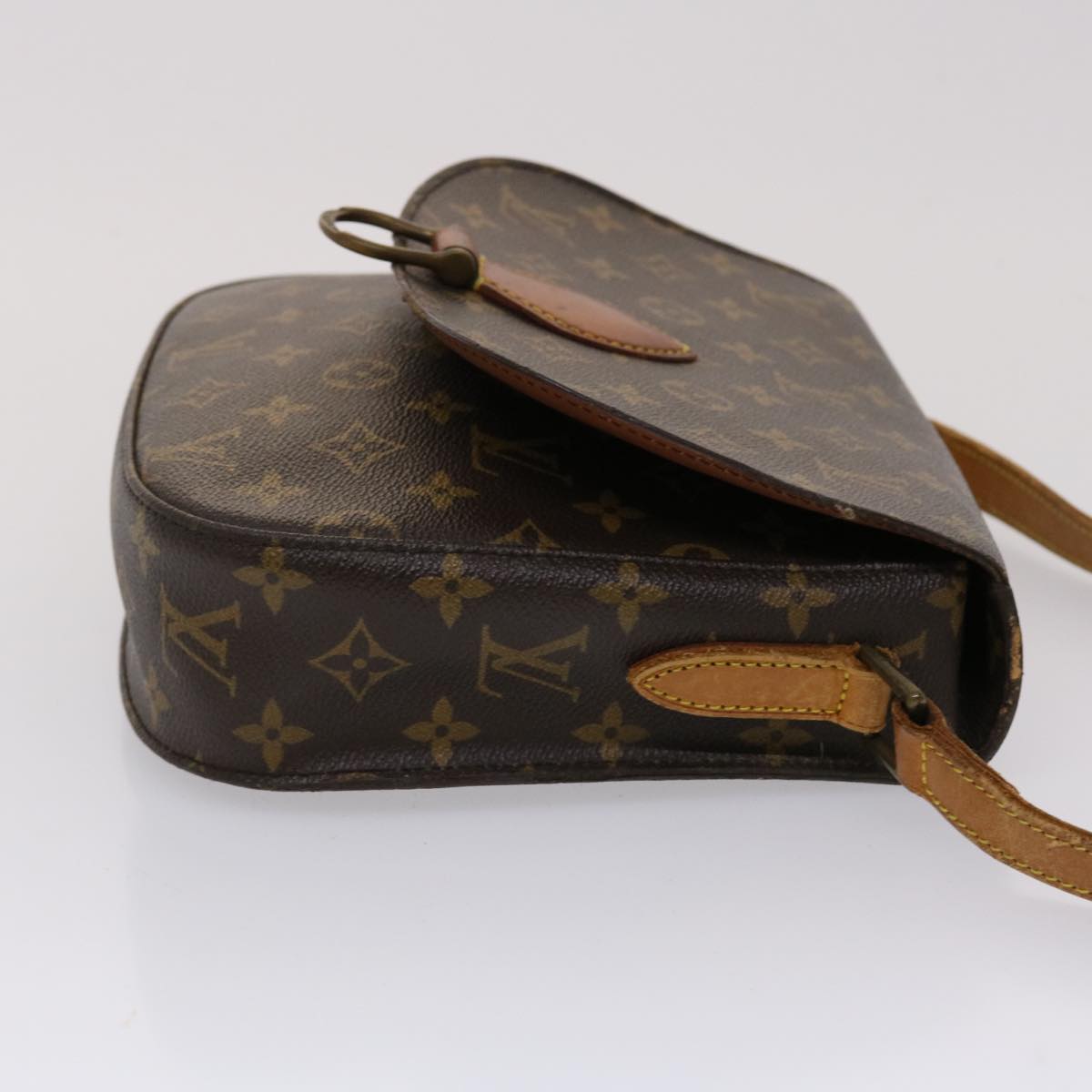 LOUIS VUITTON Monogram Saint Cloud GM Shoulder Bag M51242 LV 46221