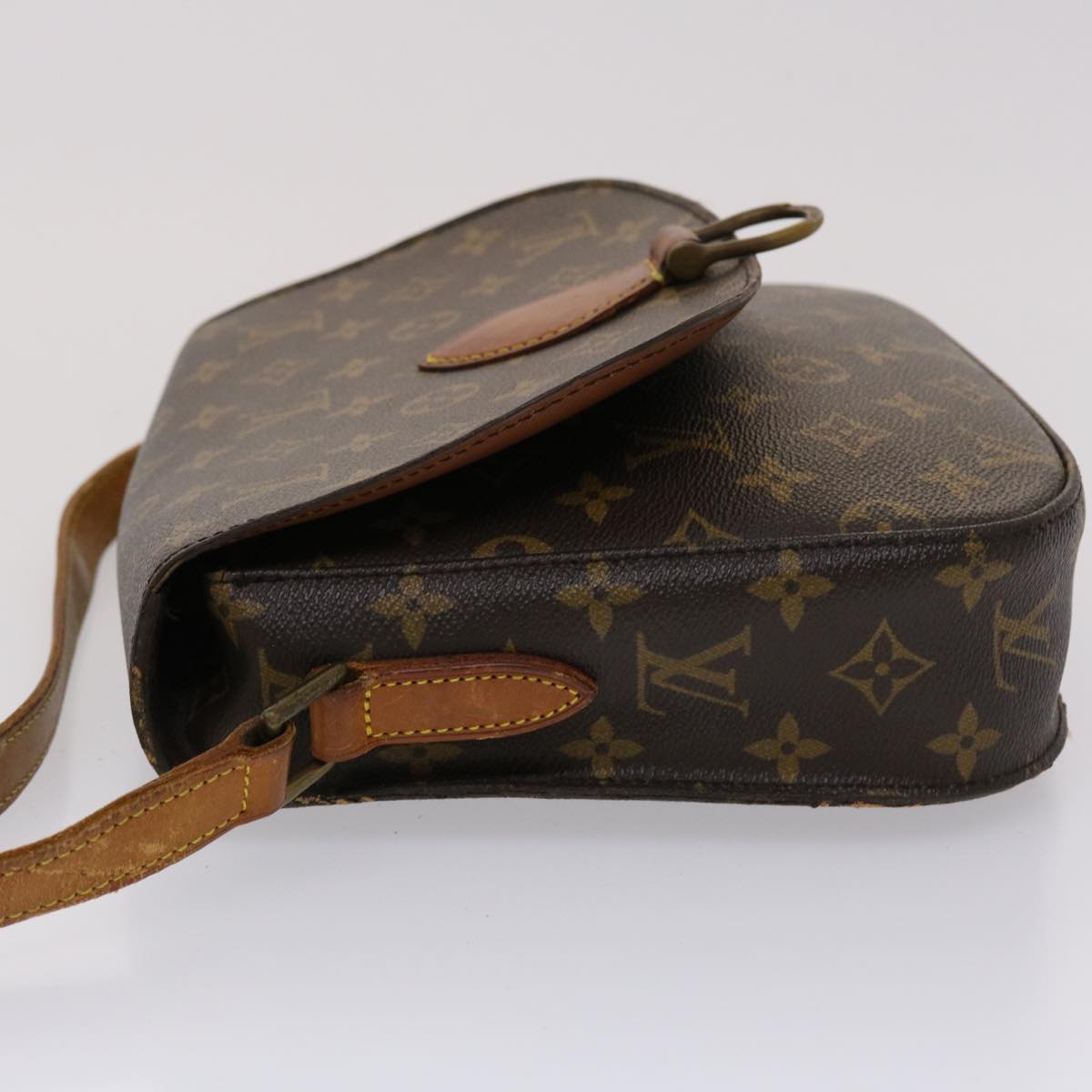 LOUIS VUITTON Monogram Saint Cloud GM Shoulder Bag M51242 LV 46221