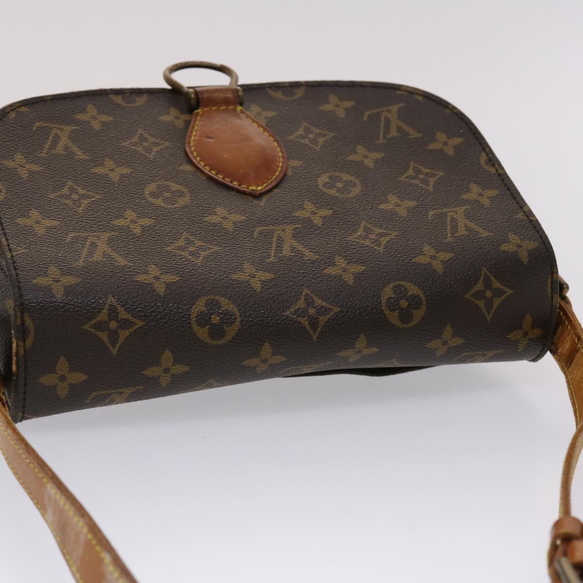 LOUIS VUITTON Monogram Saint Cloud GM Shoulder Bag M51242 LV 46221