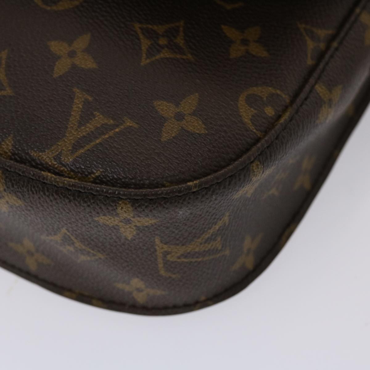 LOUIS VUITTON Monogram Saint Cloud GM Shoulder Bag M51242 LV 46222