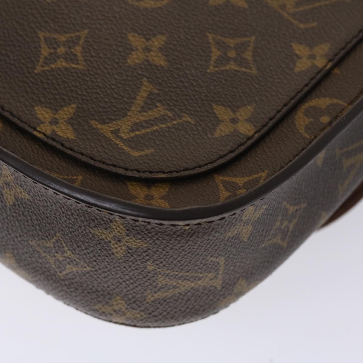LOUIS VUITTON Monogram Saint Cloud GM Shoulder Bag M51242 LV 46222