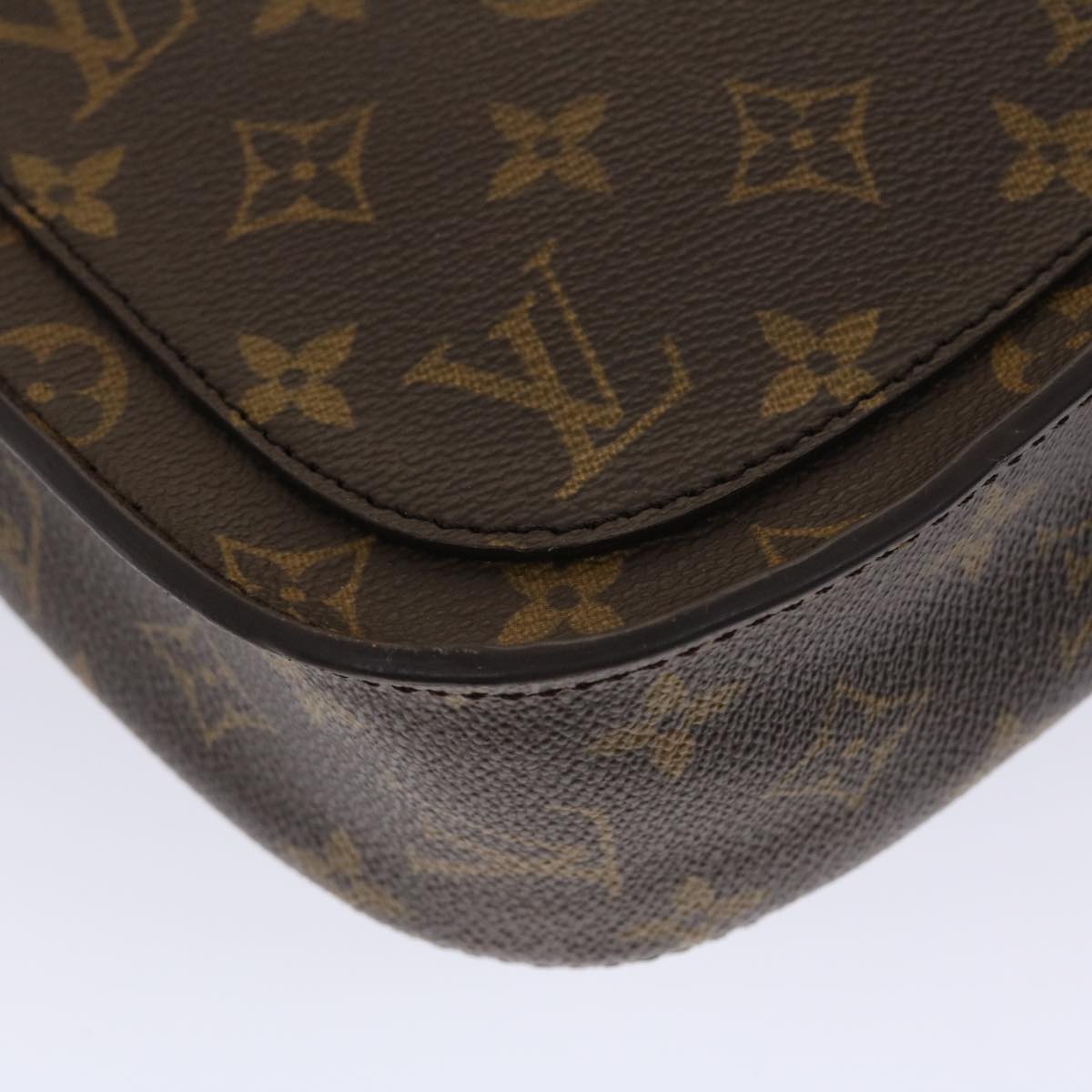 LOUIS VUITTON Monogram Saint Cloud GM Shoulder Bag M51242 LV 46222