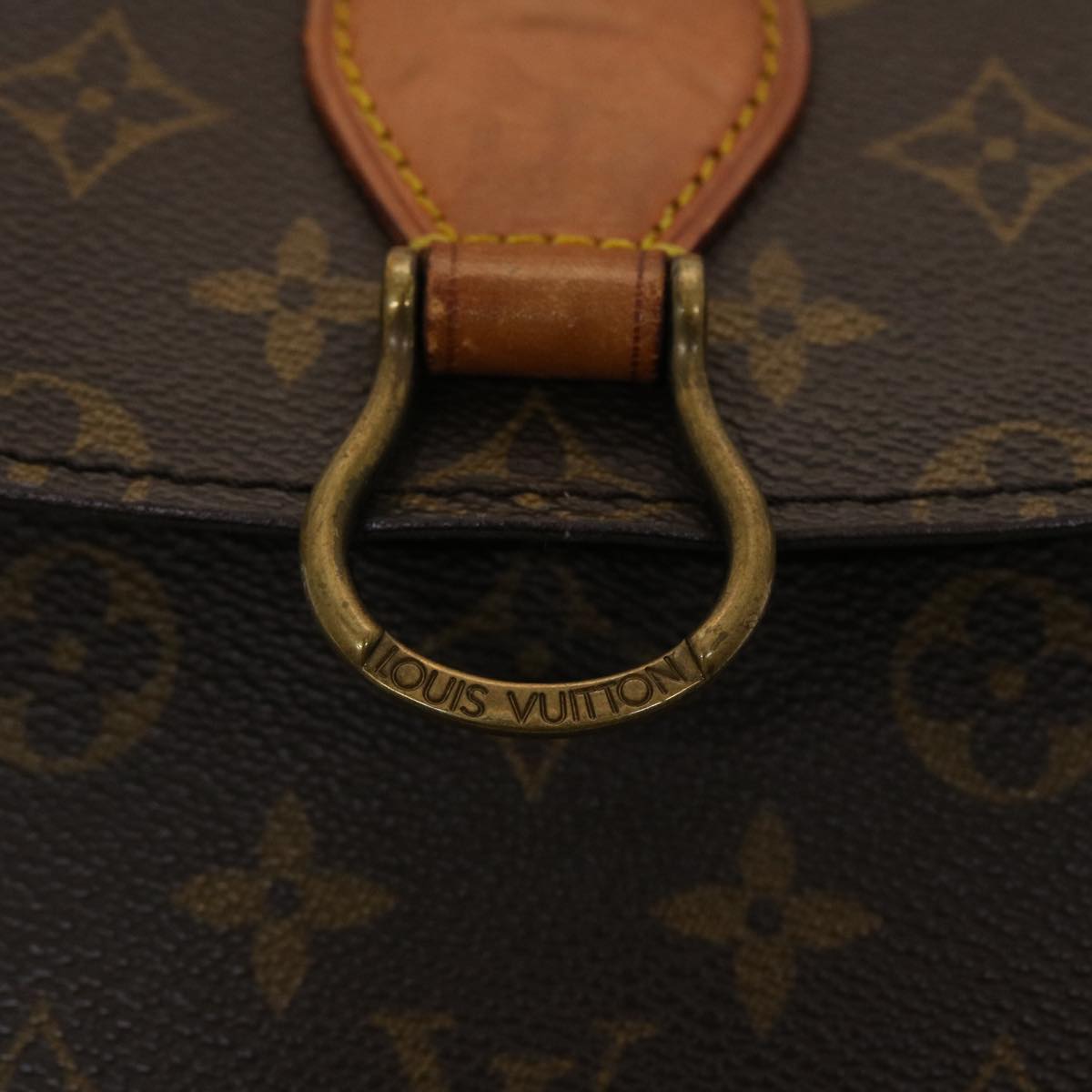LOUIS VUITTON Monogram Saint Cloud GM Shoulder Bag M51242 LV 46222