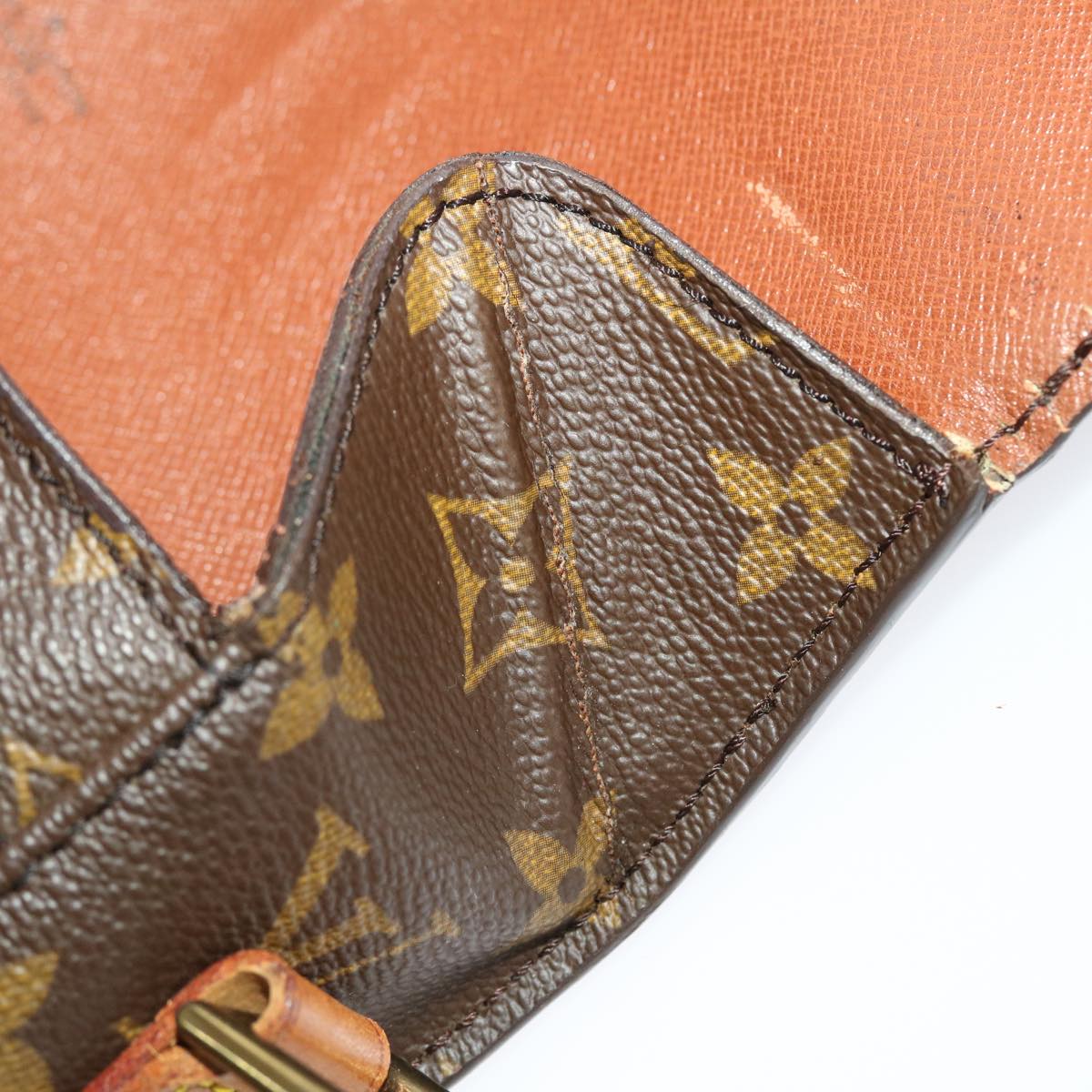 LOUIS VUITTON Monogram Saint Cloud GM Shoulder Bag M51242 LV 46222