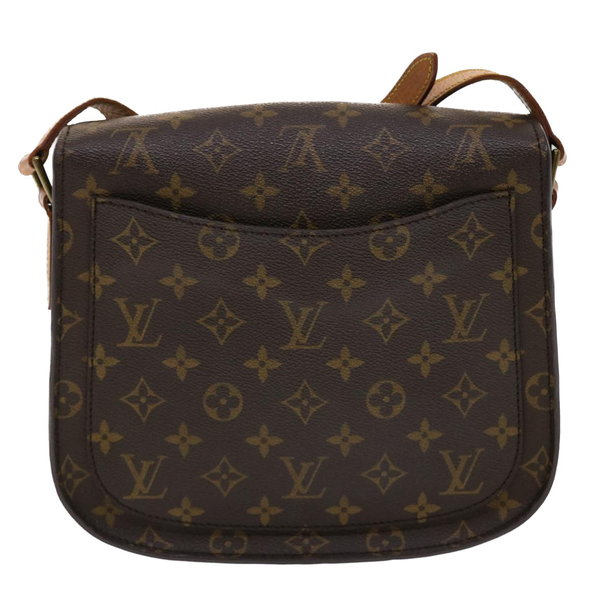 LOUIS VUITTON Monogram Saint Cloud GM Shoulder Bag M51242 LV 46222