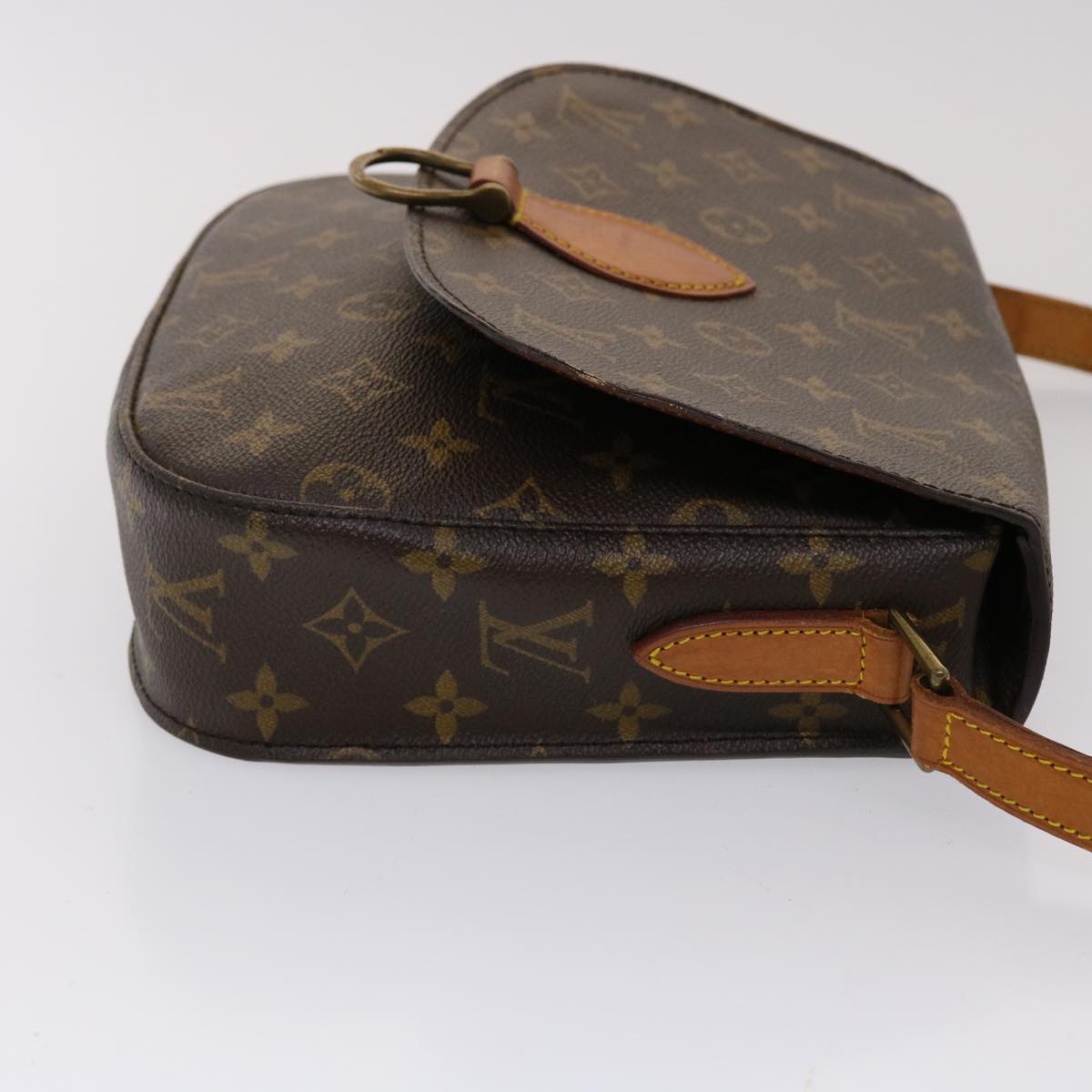 LOUIS VUITTON Monogram Saint Cloud GM Shoulder Bag M51242 LV 46222